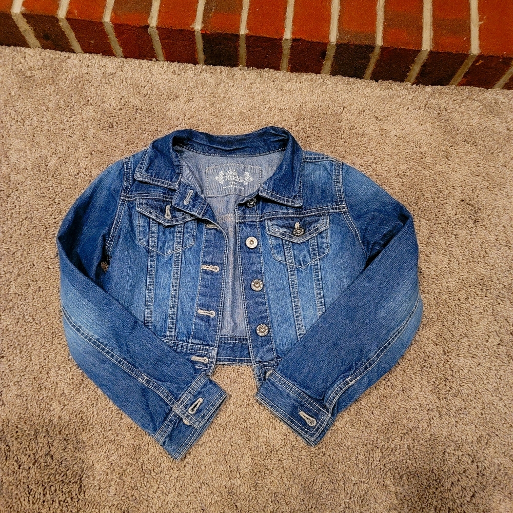 Girls Mudd Denim Jacket